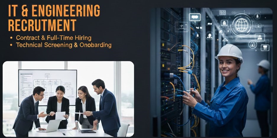 Specialized recruitment for IT and datacenter roles